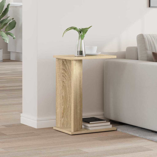 vidaXL End Table Δρύς Sonoma 35 x 25 x 50 εκ Επεξεργασμένο Ξύλο