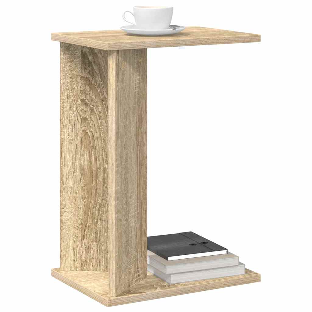 vidaXL End Table Δρύς Sonoma 35 x 25 x 50 εκ Επεξεργασμένο Ξύλο