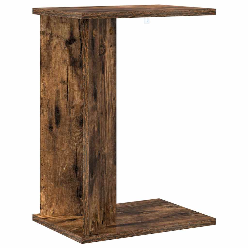 vidaXL End Table Καπνιστό Δρύς 35 x 25 x 50 εκ Επεξεργασμένο Ξύλο