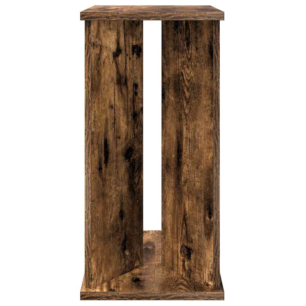 vidaXL End Table Καπνιστό Δρύς 35 x 25 x 50 εκ Επεξεργασμένο Ξύλο