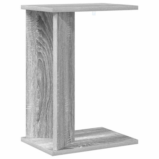 vidaXL End Table Γκρίζο Σονομα 35 x 25 x 50 εκ Επεξεργασμένο Ξύλο