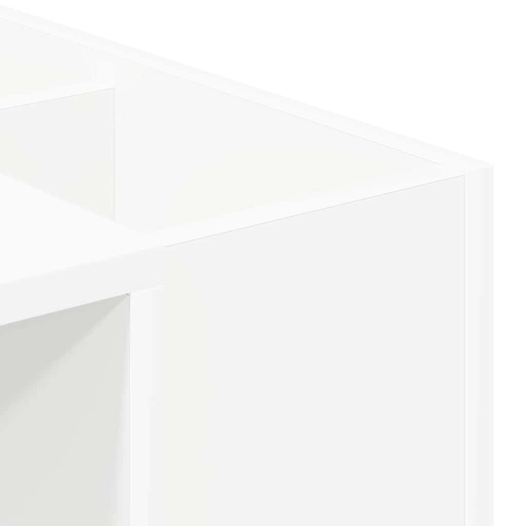 vidaXL Γραφείο Λευκό Επεξεργασμένο Ξύλο 109 x 50 x 78 εκ