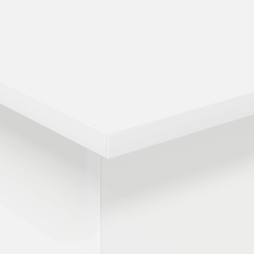 vidaXL End Table Λευκό 35,5 x 35 x 40 εκ Επεξεργασμένο ξύλο