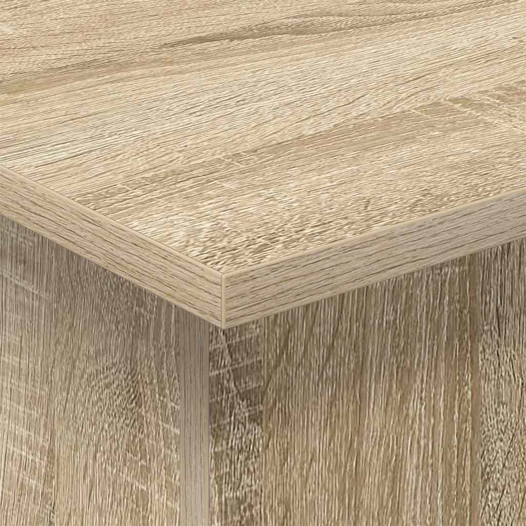 vidaXL End Table Δρύς Sonoma 35,5 x 35 x 40 εκ Επεξεργασμένο ξύλο