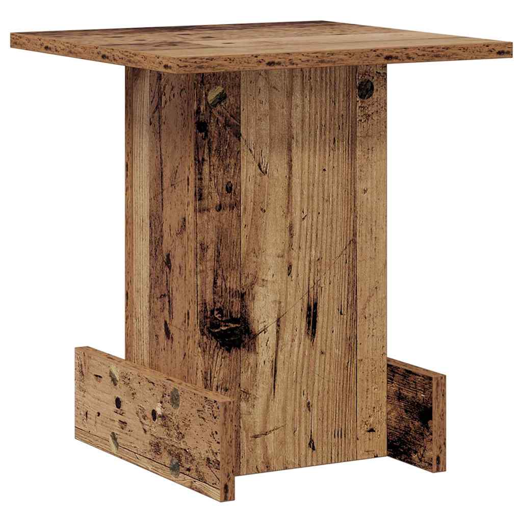 vidaXL End Table Παλιό ξύλο 35,5 x 35 x 40 εκ Επεξεργασμένο ξύλο