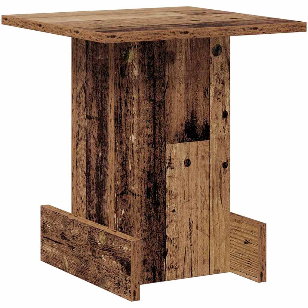 vidaXL End Table Παλιό ξύλο 35,5 x 35 x 40 εκ Επεξεργασμένο ξύλο