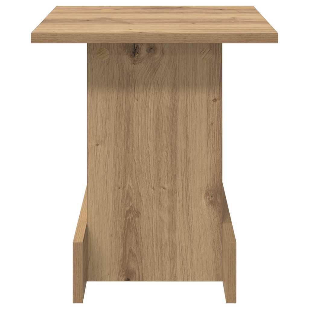 vidaXL End Table Artisan Oak 35,5 x 35 x 40 εκ Επεξεργασμένο ξύλο