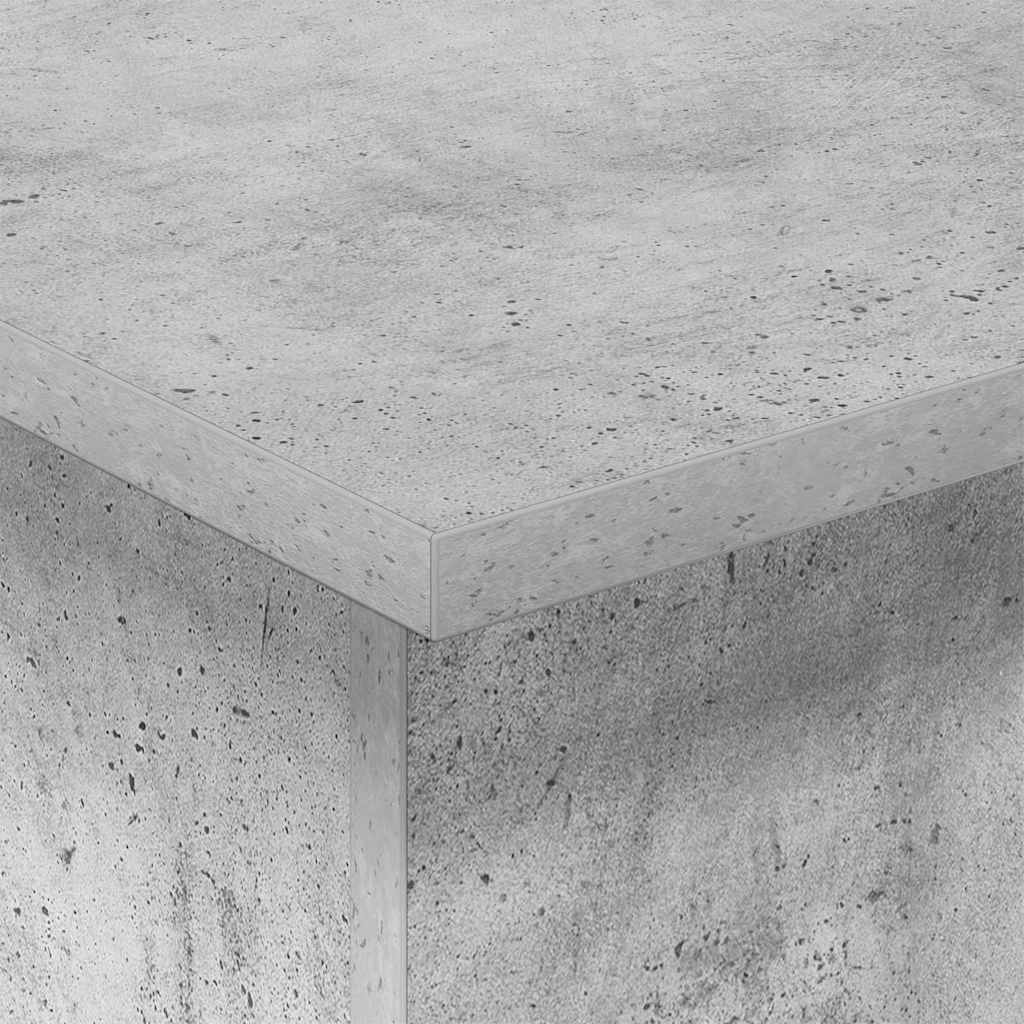 vidaXL End Table Σκυρόδεμα Γκρι 44,5 x 45 x 55 εκ Επεξεργασμένο ξύλο