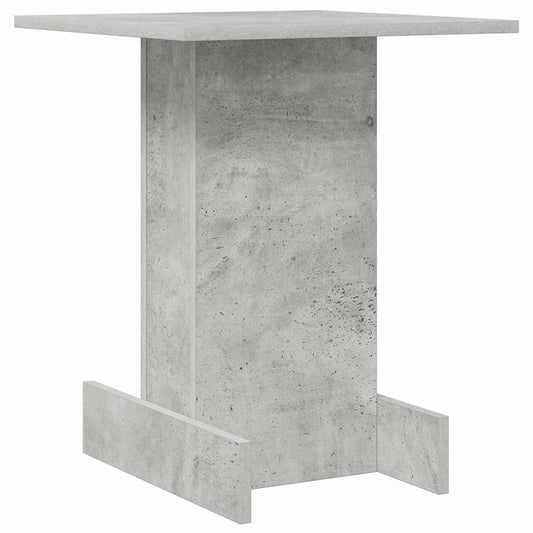 vidaXL End Table Σκυρόδεμα Γκρι 44,5 x 45 x 55 εκ Επεξεργασμένο ξύλο