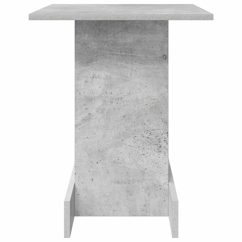 vidaXL End Table Σκυρόδεμα Γκρι 44,5 x 45 x 55 εκ Επεξεργασμένο ξύλο