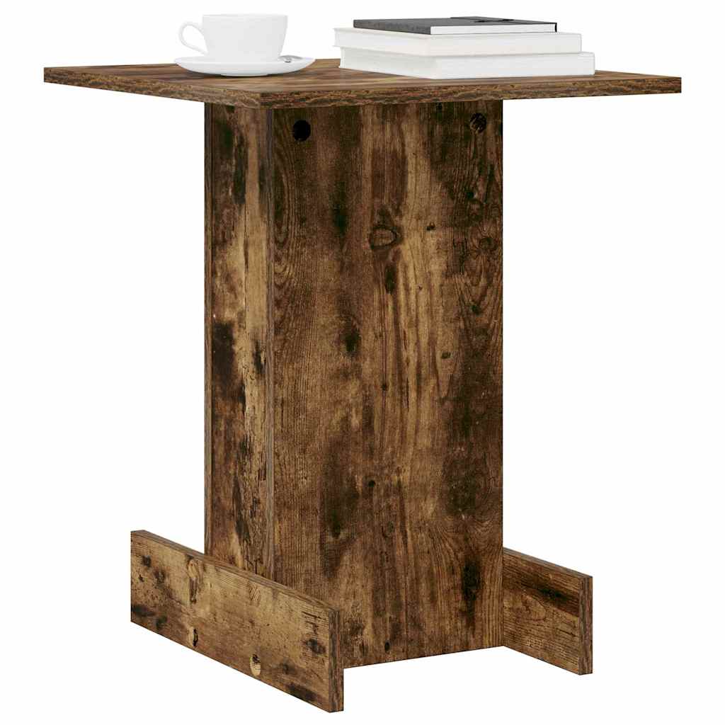 vidaXL End Table Καπνιστό Δρύς 44,5 x 45 x 55 εκ Επεξεργασμένο ξύλο