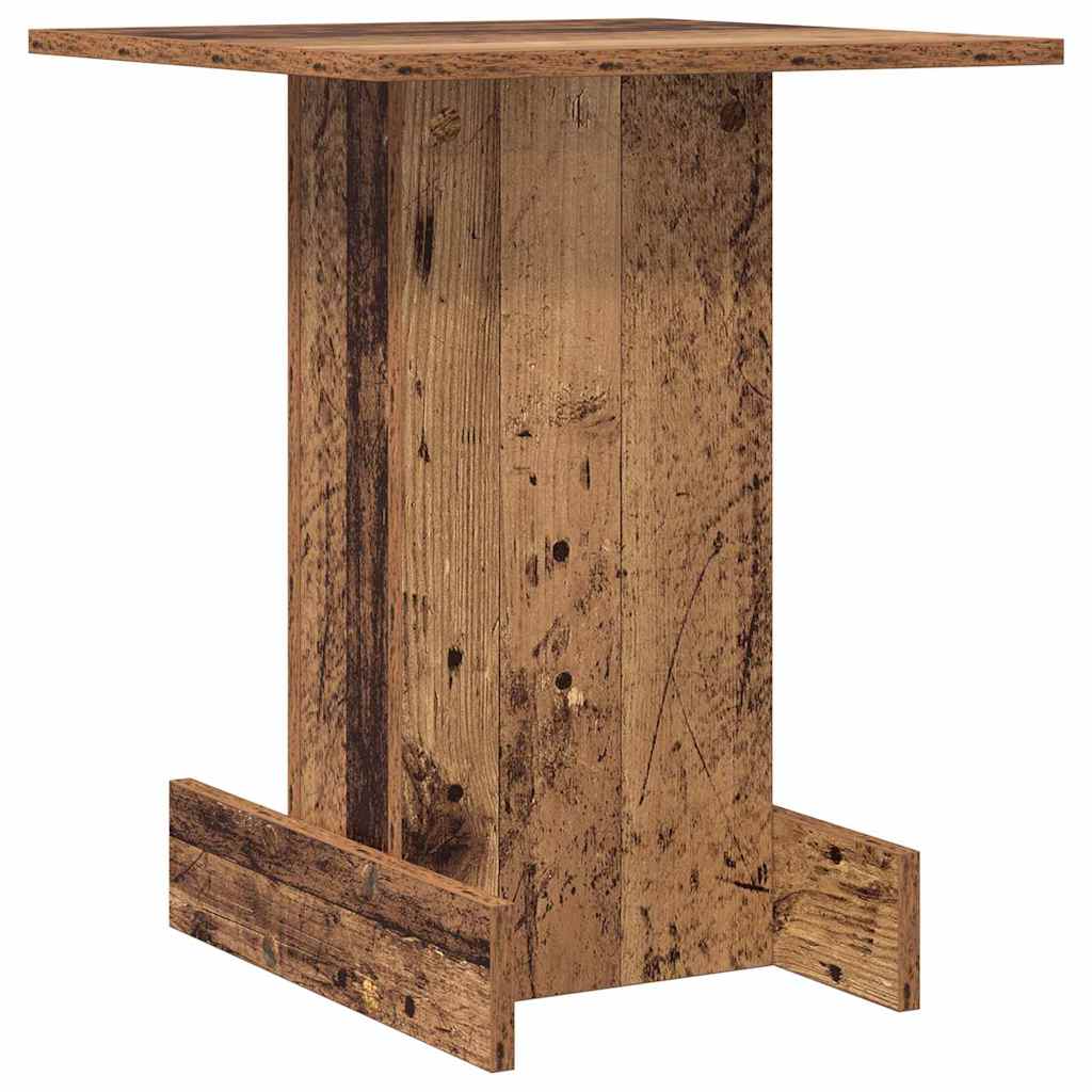 vidaXL End Table Παλιό ξύλο 44,5 x 45 x 55 εκ Επεξεργασμένο ξύλο