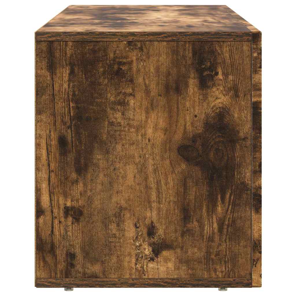 vidaXL Ντουλάπι TV Καπνιστό Δρύς 100 x 35 x 40 εκ Επεξεργασμένο ξύλο