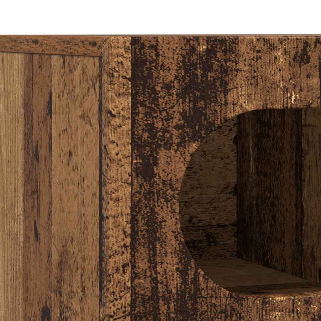 vidaXL Ντουλάπι TV Παλιό ξύλο 100 x 35 x 40 εκ Επεξεργασμένο ξύλο