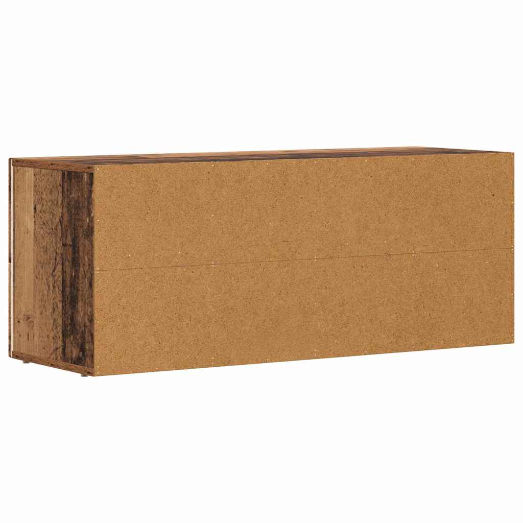 vidaXL Ντουλάπι TV Παλιό ξύλο 100 x 35 x 40 εκ Επεξεργασμένο ξύλο