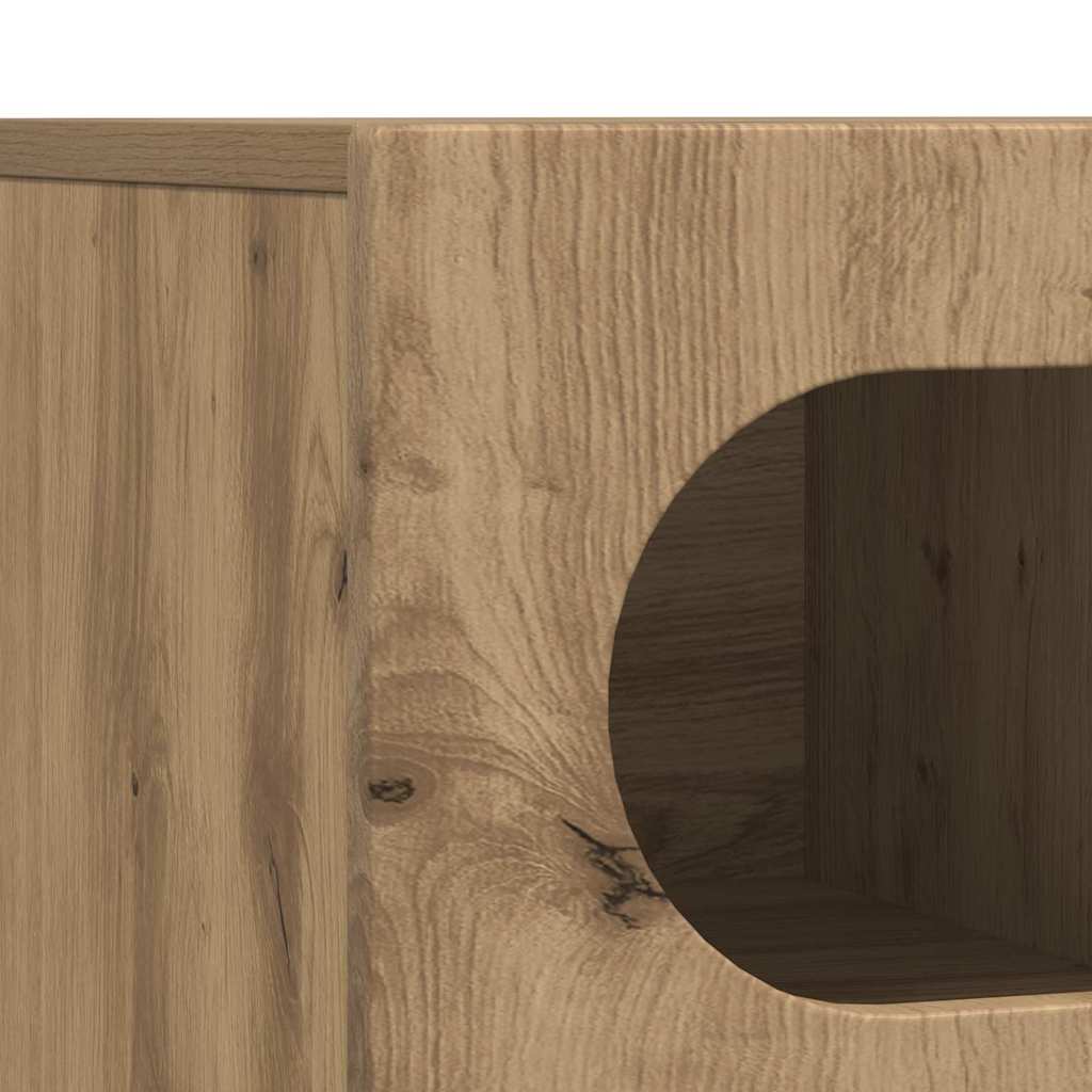 vidaXL Ντουλάπι TV Artisan Oak 100 x 35 x 40 εκ Επεξεργασμένο ξύλο