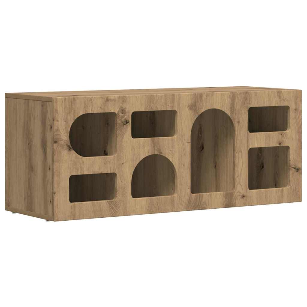 vidaXL Ντουλάπι TV Artisan Oak 100 x 35 x 40 εκ Επεξεργασμένο ξύλο