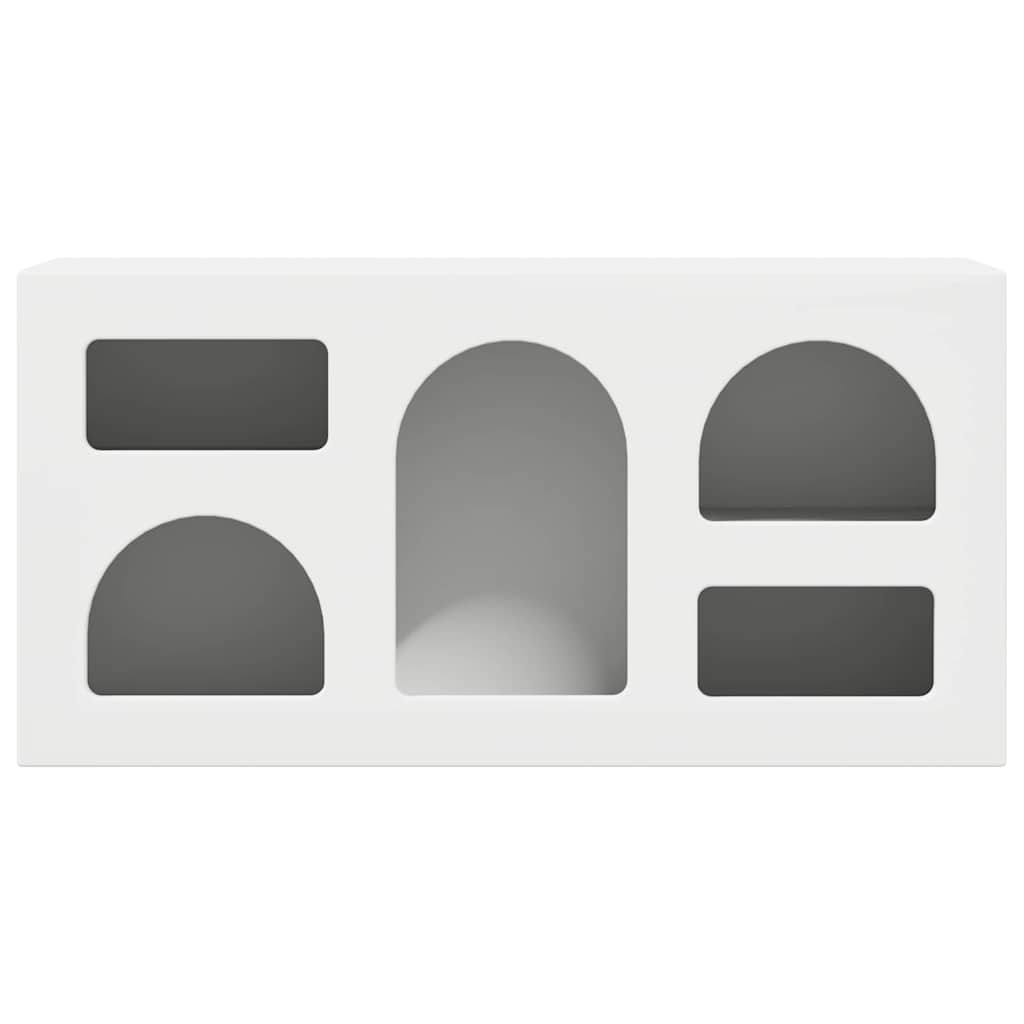 vidaXL Ντουλάπι TV Λευκό 80 x 35 x 40 εκ Επεξεργασμένο ξύλο