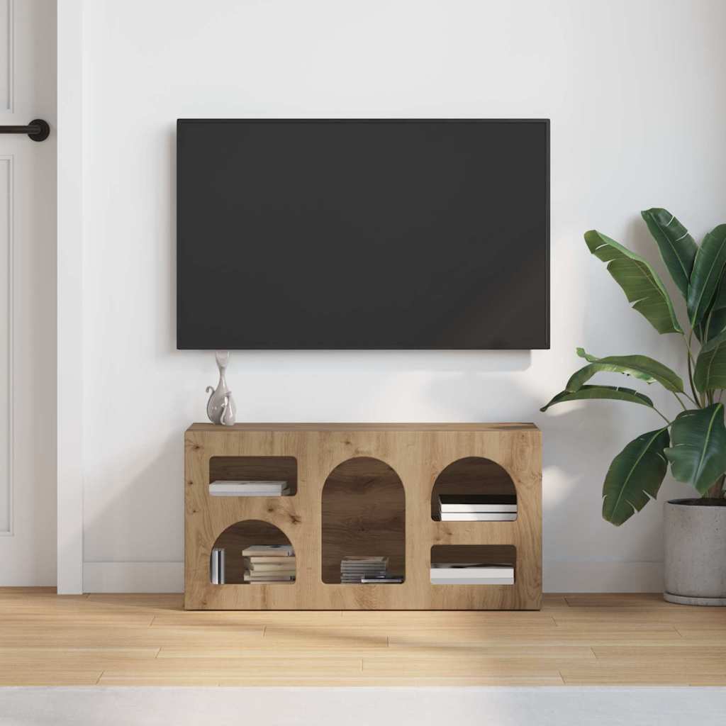 vidaXL Ντουλάπι TV Artisan Oak 80 x 35 x 40 εκ Επεξεργασμένο ξύλο