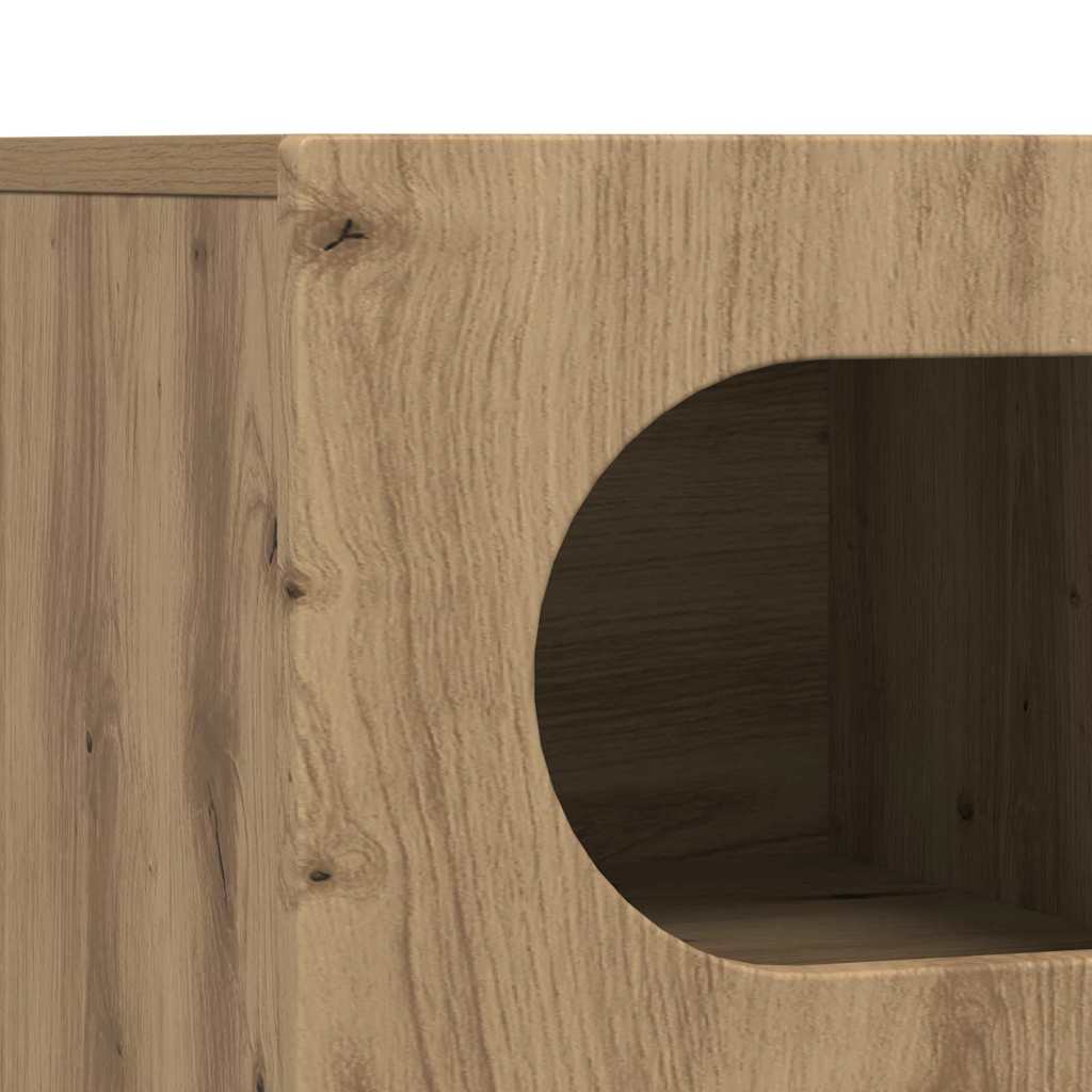 vidaXL Ντουλάπι TV Artisan Oak 60 x 35 x 40 εκ. Επεξεργασμένο ξύλο