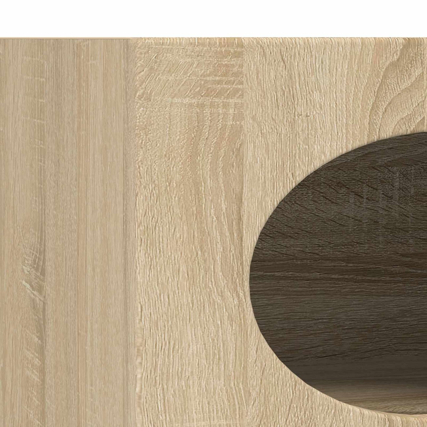 vidaXL Πλαϊνό γραφείο Δρύς Sonoma 40 x 35 x 100,5 εκ