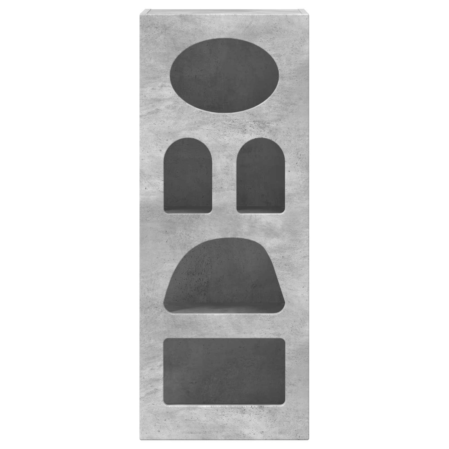 vidaXL Πλαϊνό γραφείο Σκυρόδεμα Γκρι 40 x 35 x 100,5 εκ