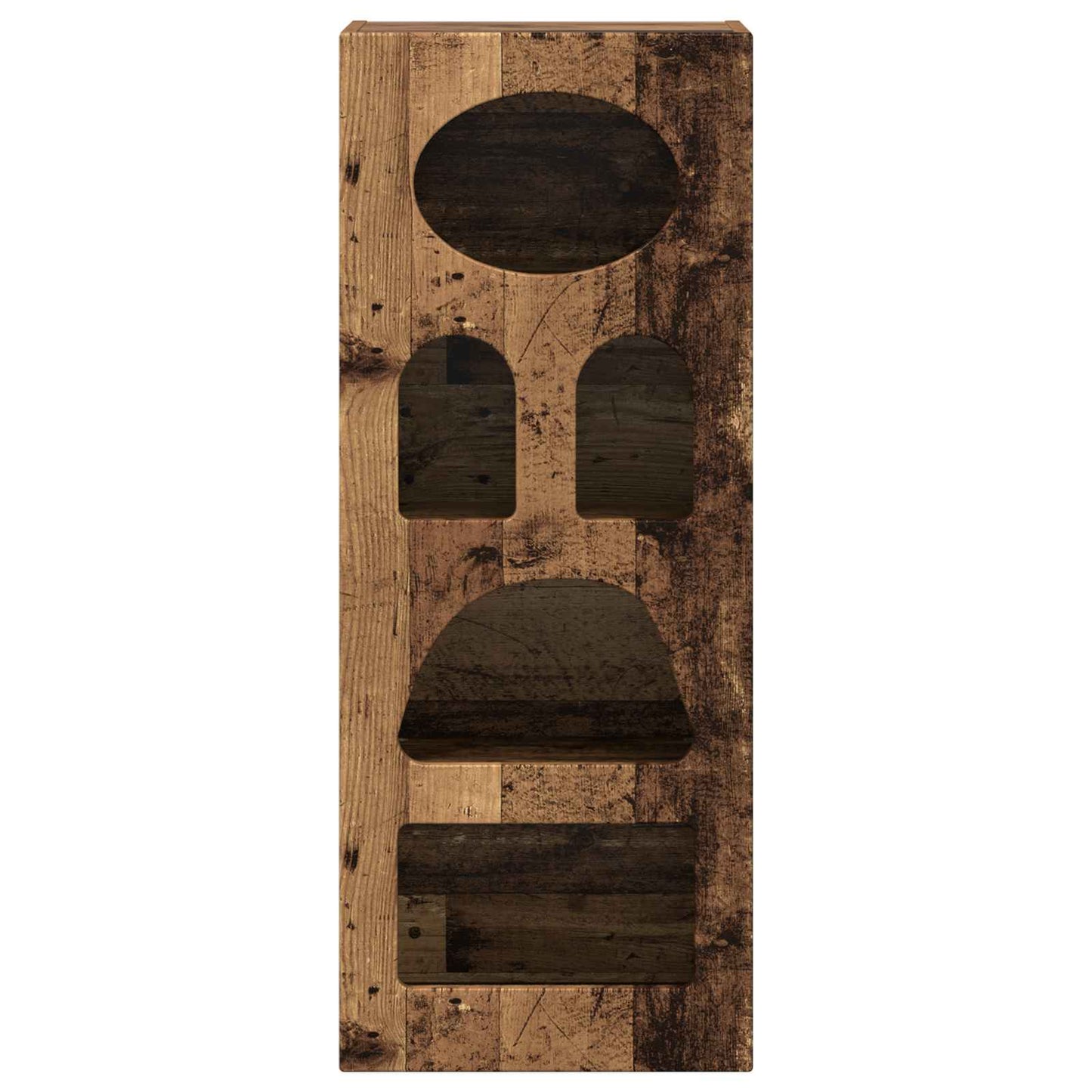 vidaXL Πλαϊνό γραφείο Παλιό ξύλο 40 x 35 x 100,5 εκ Επεξεργασμένο ξύλο