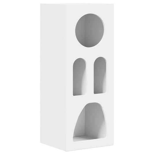 vidaXL Πλαϊνό γραφείο Λευκό 40 x 35 x 100.5 εκ Επεξεργασμένο ξύλο