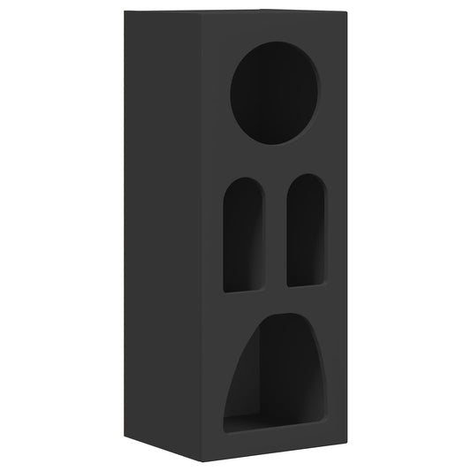 vidaXL Πλαϊνό γραφείο Μαύρο 40 x 35 x 100.5 εκ Επεξεργασμένο ξύλο