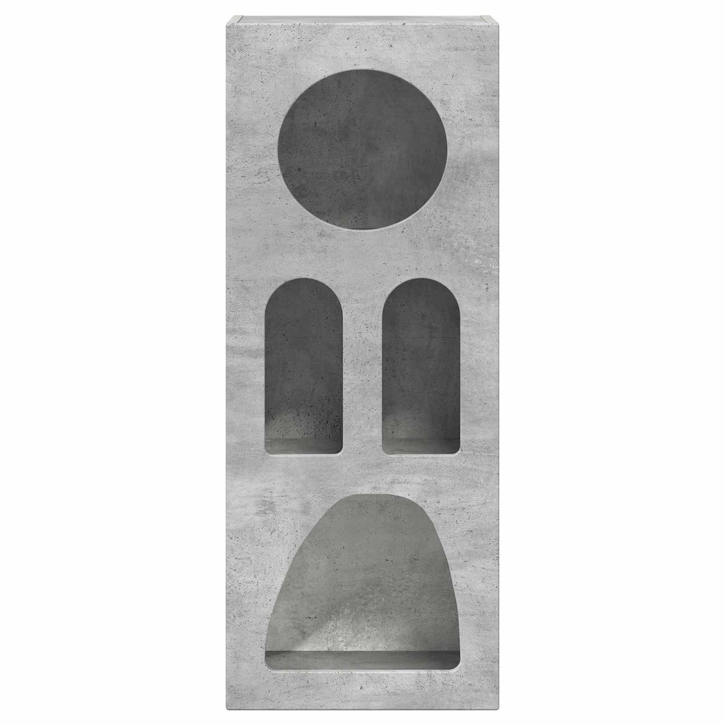 vidaXL Πλαϊνό γραφείο Σκυρόδεμα Γκρι 40 x 35 x 100.5 εκ