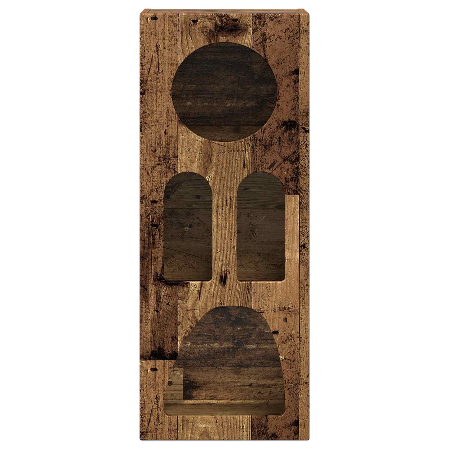 vidaXL Πλαϊνό γραφείο Παλιό ξύλο 40 x 35 x 100.5 εκ Επεξεργασμένο ξύλο