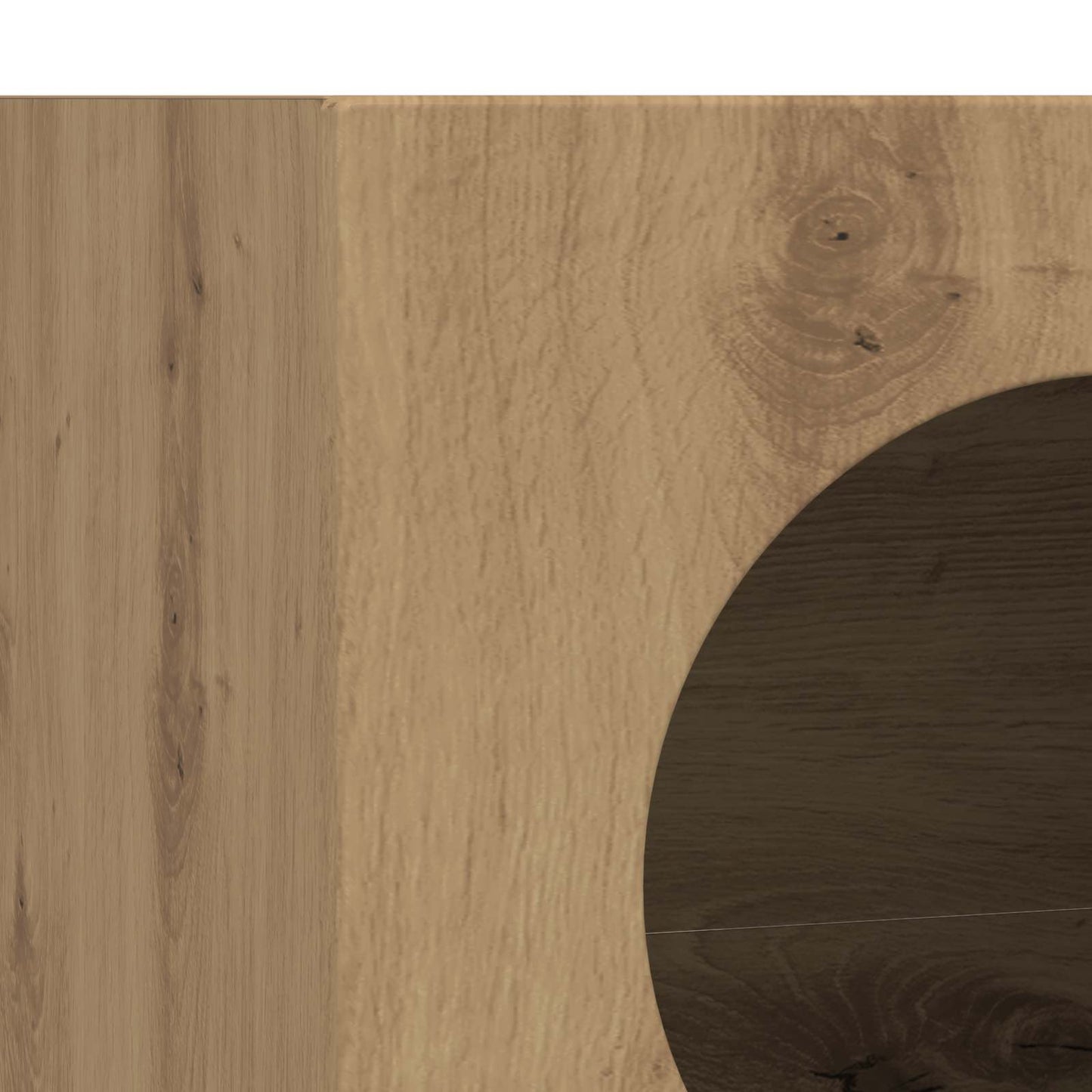 vidaXL Πλαϊνό γραφείο Artisan Oak 40 x 35 x 100.5 εκ