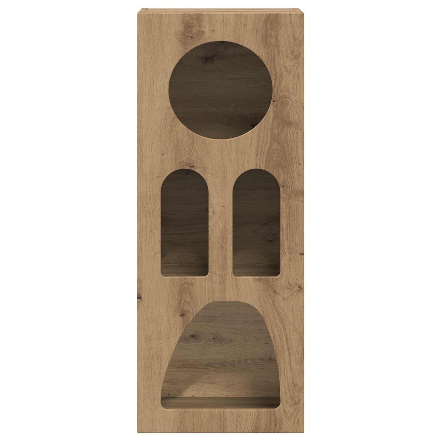 vidaXL Πλαϊνό γραφείο Artisan Oak 40 x 35 x 100.5 εκ