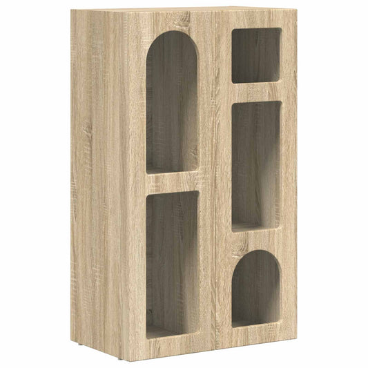 vidaXL Πλαϊνό γραφείο Δρύς Sonoma 59 x 35 x 100,5 εκ