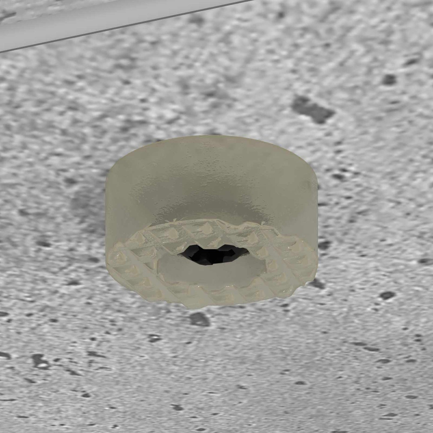 vidaXL Πλαϊνό γραφείο Σκυρόδεμα Γκρι 100 x 35 x 59 εκ