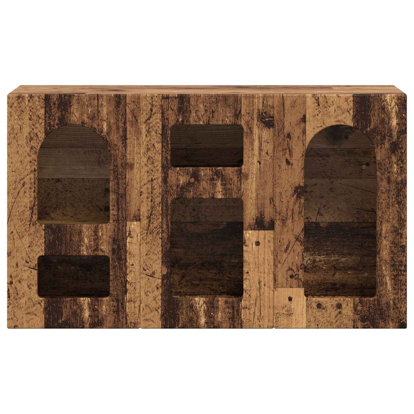 vidaXL Πλαϊνό γραφείο Παλιό ξύλο 100 x 35 x 59 εκ Επεξεργασμένο ξύλο