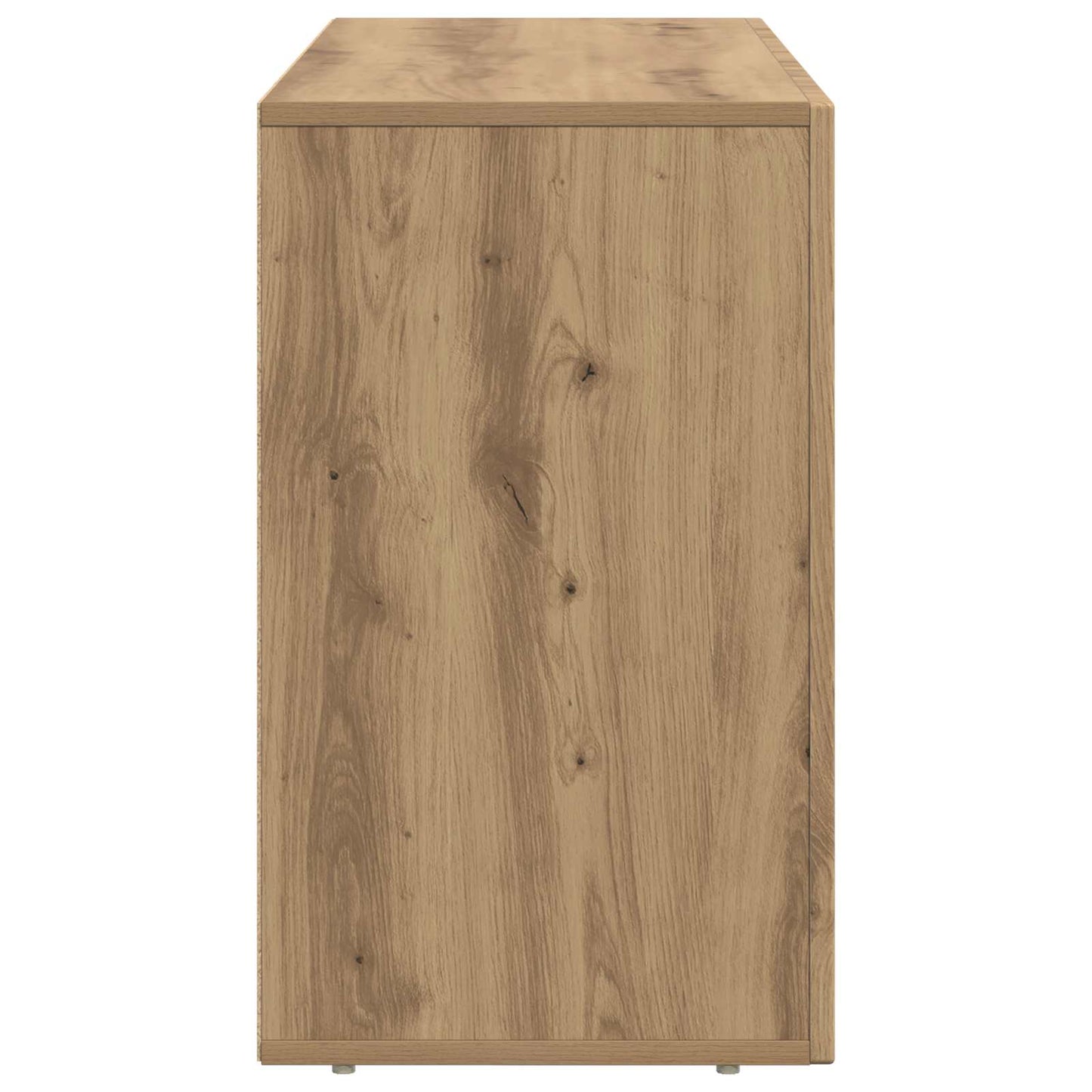 vidaXL Πλαϊνό γραφείο Artisan Oak 100 x 35 x 59 εκ Επεξεργασμένο ξύλο