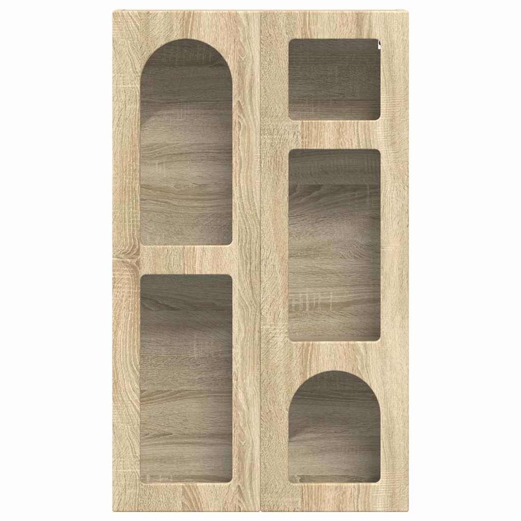 vidaXL Κρεμαστό ντουλάπι με ράφι Δρύς Sonoma 59 x 20 x 100 εκ