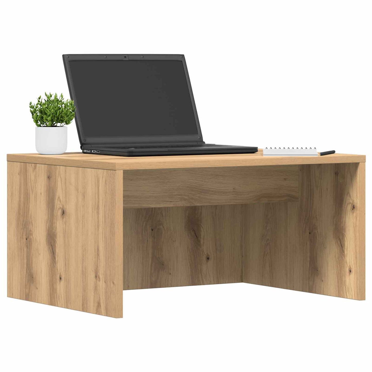 vidaXL Επιτοίχιο γραφείο Artisan Oak Επεξεργασμένο Ξύλο