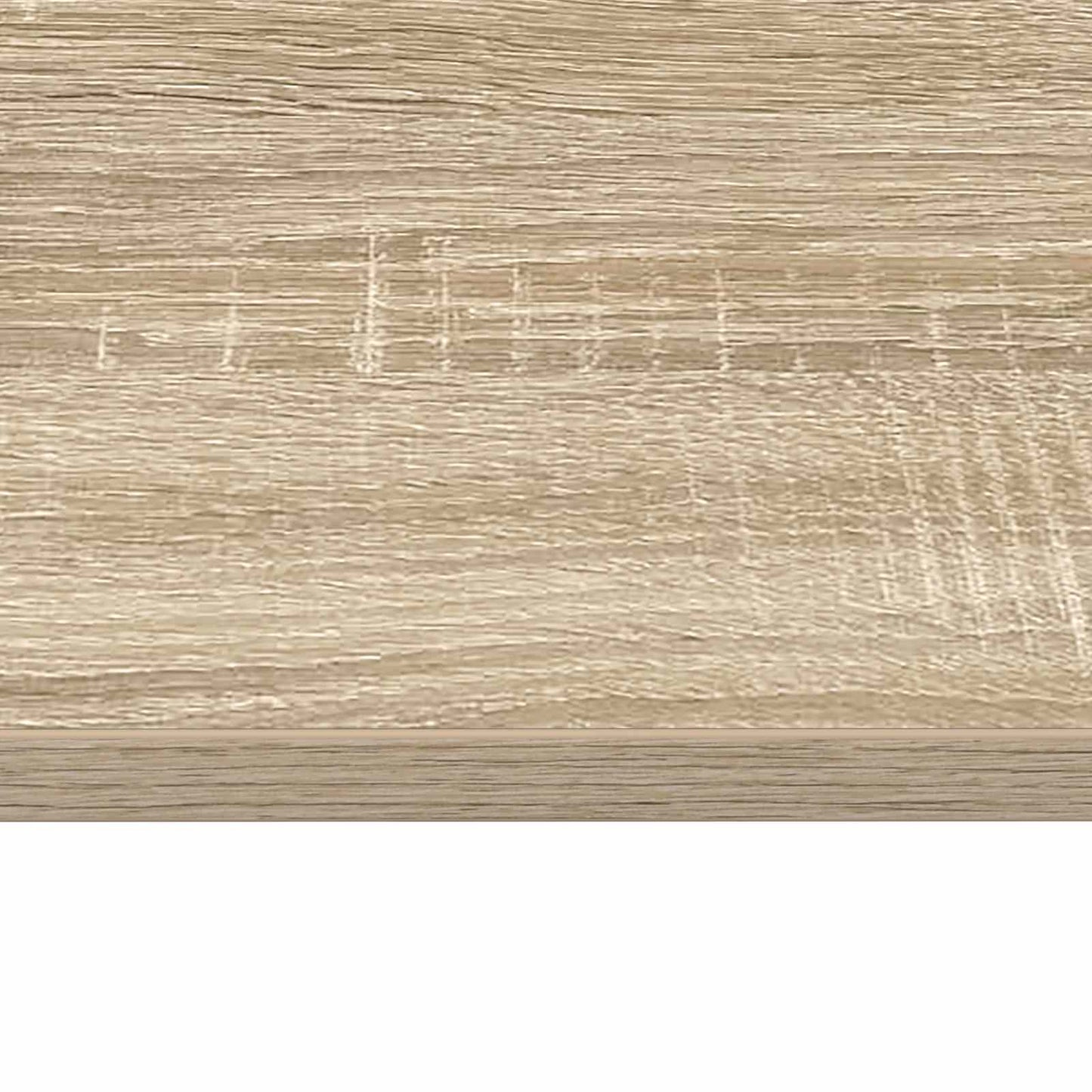 vidaXL Επιτοίχιο γραφείο Δρύς Sonoma Επεξεργασμένο Ξύλο