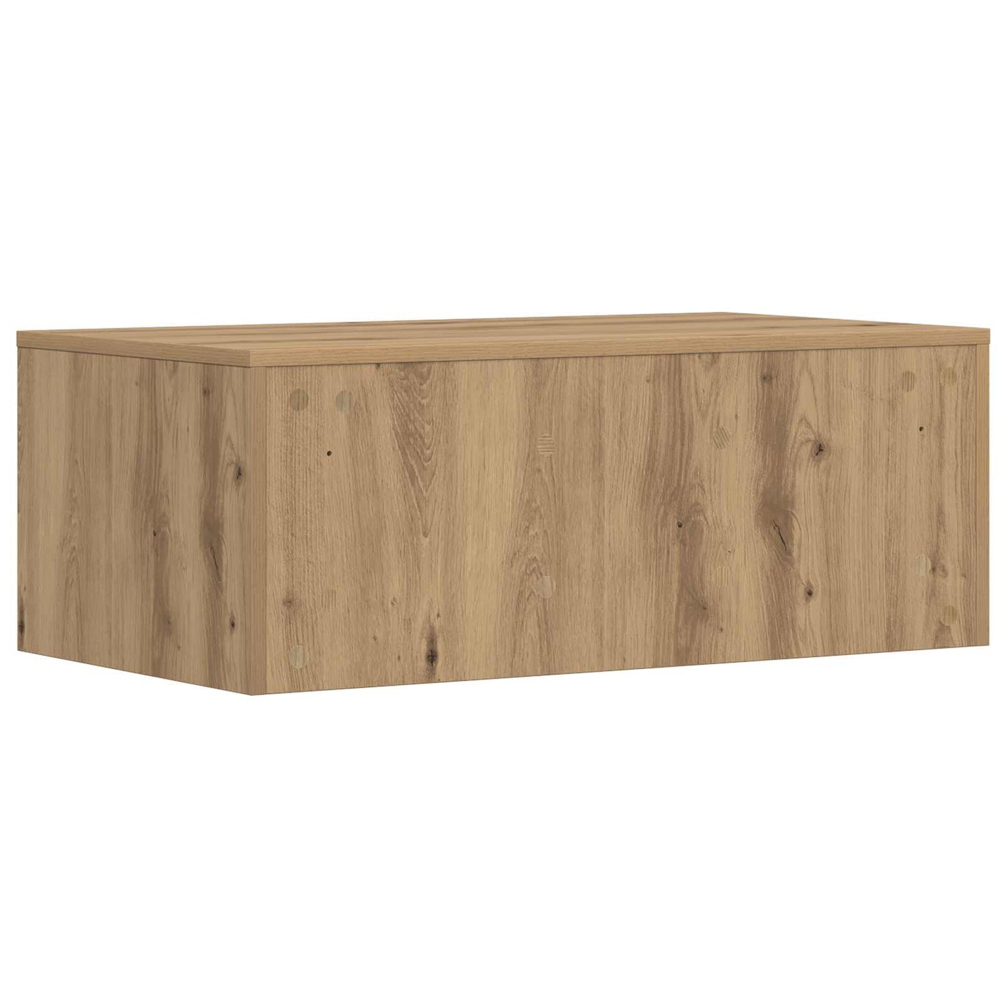 vidaXL Επιτοίχιο γραφείο Artisan Oak Επεξεργασμένο Ξύλο