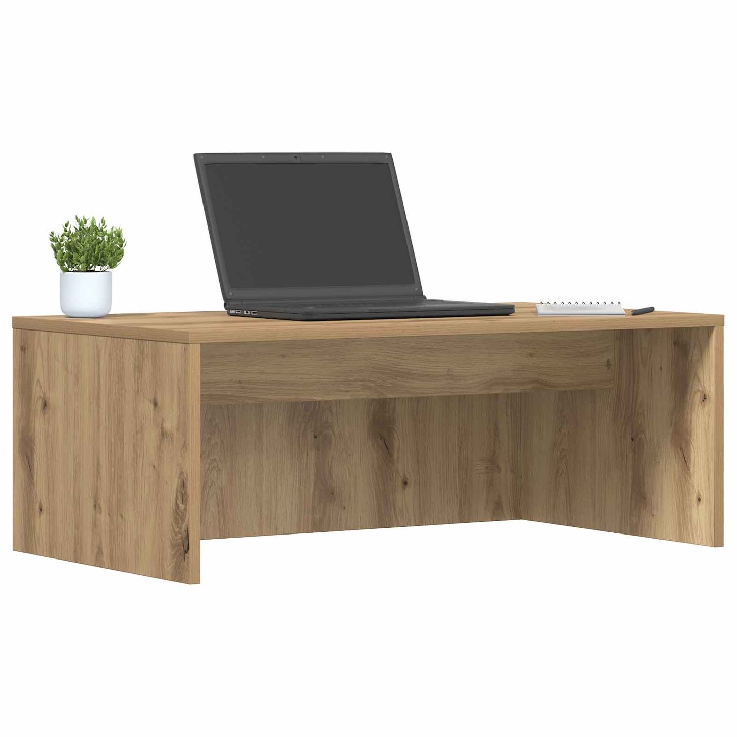 vidaXL Επιτοίχιο γραφείο Artisan Oak Επεξεργασμένο Ξύλο