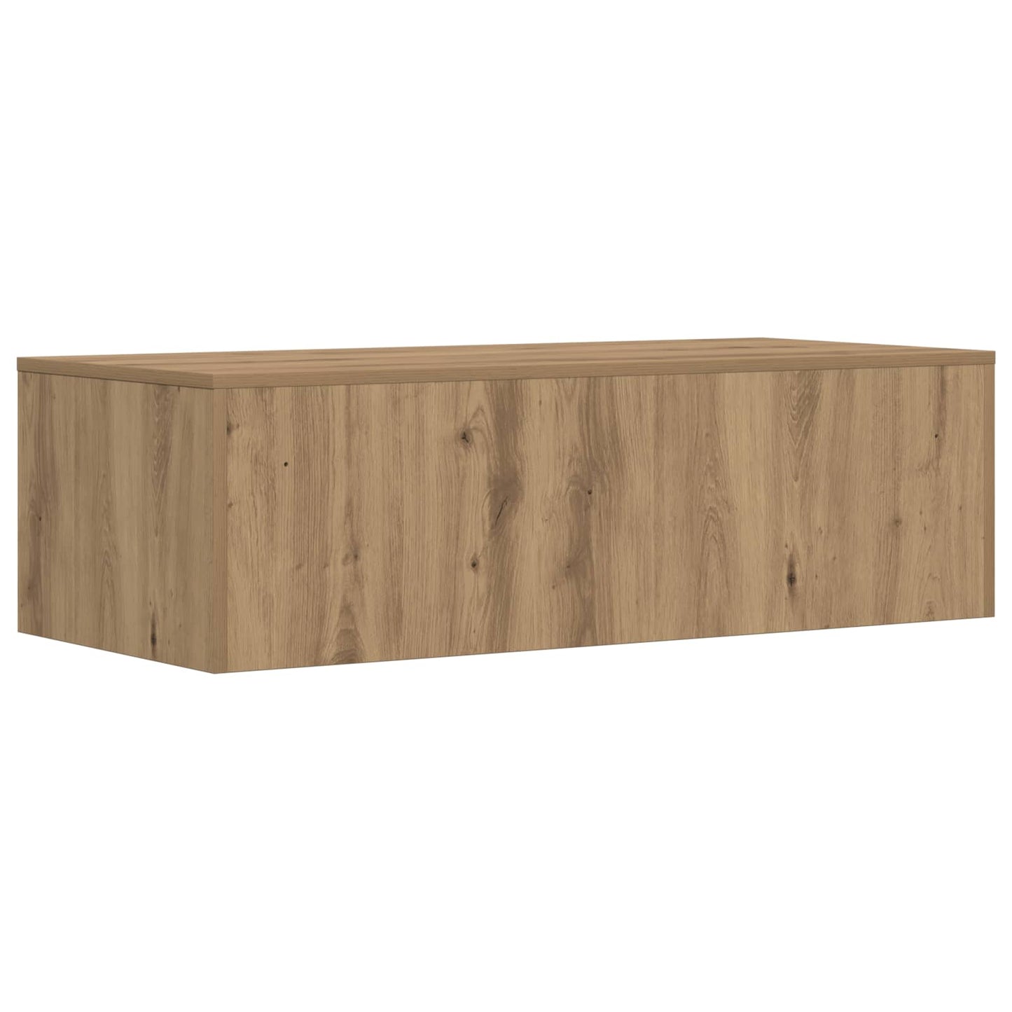 vidaXL Επιτοίχιο γραφείο Artisan Oak Επεξεργασμένο Ξύλο