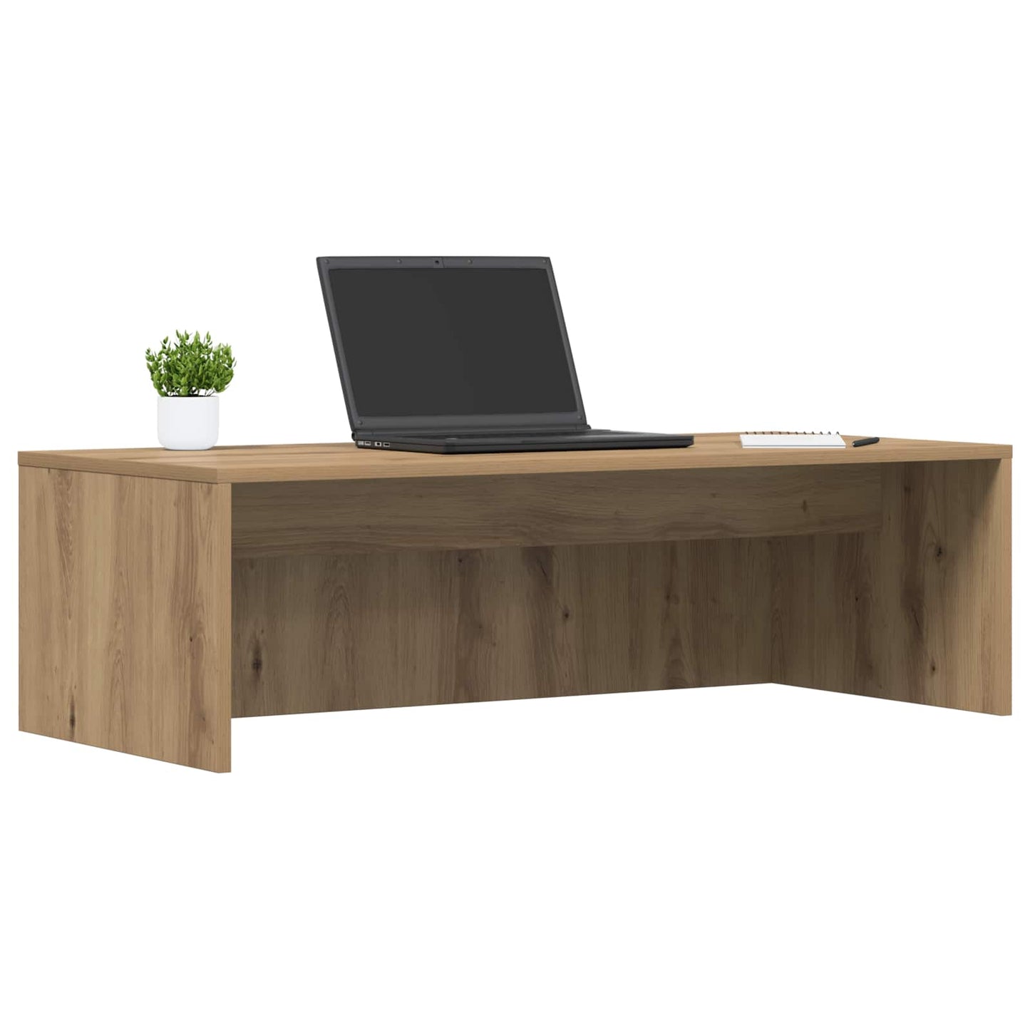 vidaXL Επιτοίχιο γραφείο Artisan Oak Επεξεργασμένο Ξύλο