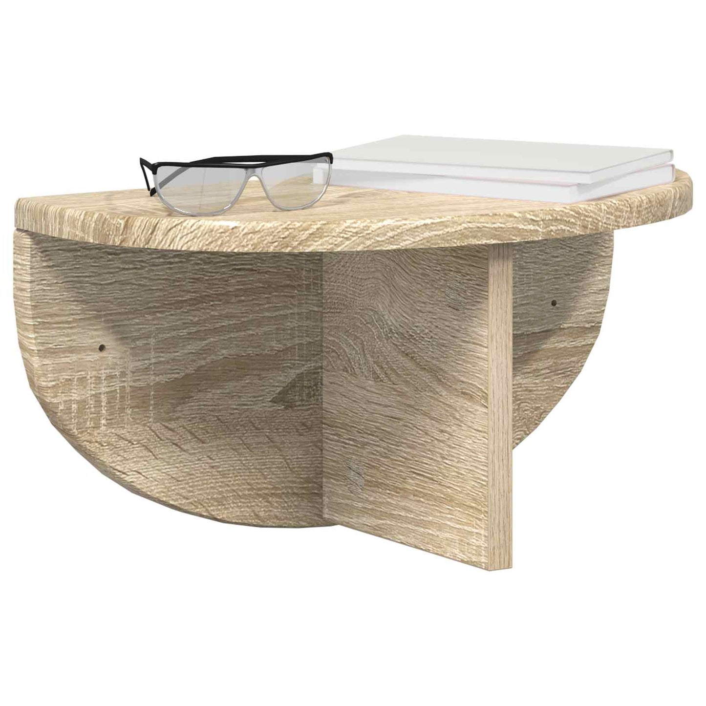 vidaXL Ράφι Τοίχου Επιτοίχιο Δρύς Sonoma 38 x 19 x 19 εκ