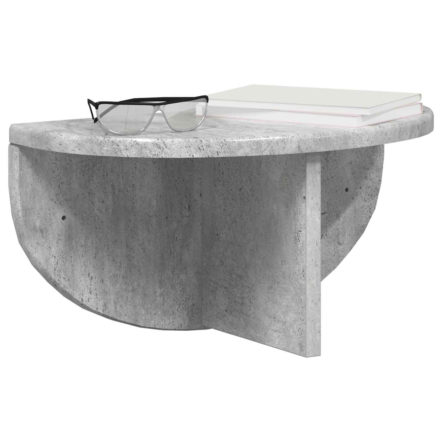 vidaXL Ράφι Τοίχου Επιτοίχιο Σκυρόδεμα Γκρι 38 x 19 x 19 εκ