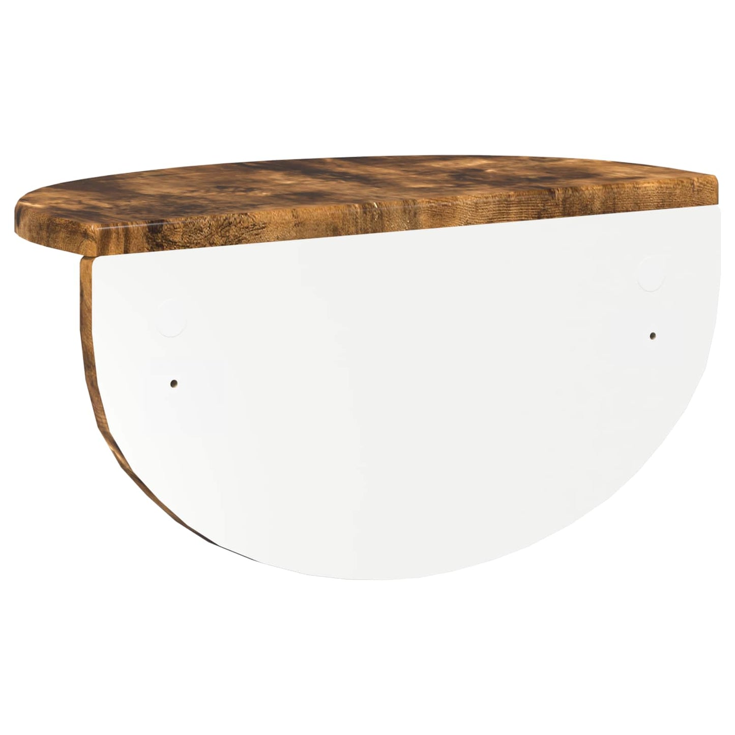 vidaXL Ράφι Τοίχου Επιτοίχιο Καπνιστό Δρύς 38 x 19 x 19 εκ