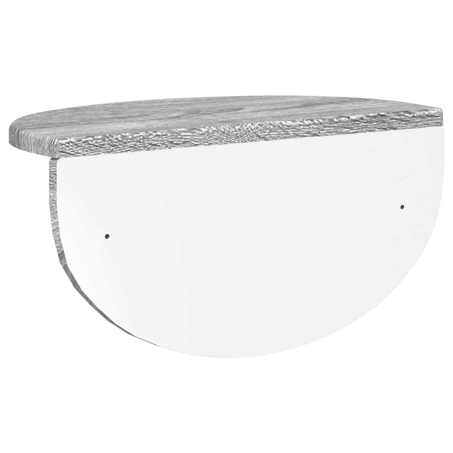 vidaXL Ράφι Τοίχου Επιτοίχιο Γκρίζο Σονομα 38 x 19 x 19 εκ
