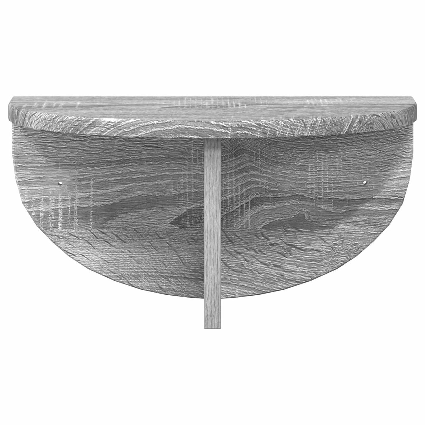 vidaXL Ράφι Τοίχου Επιτοίχιο Γκρίζο Σονομα 38 x 19 x 19 εκ