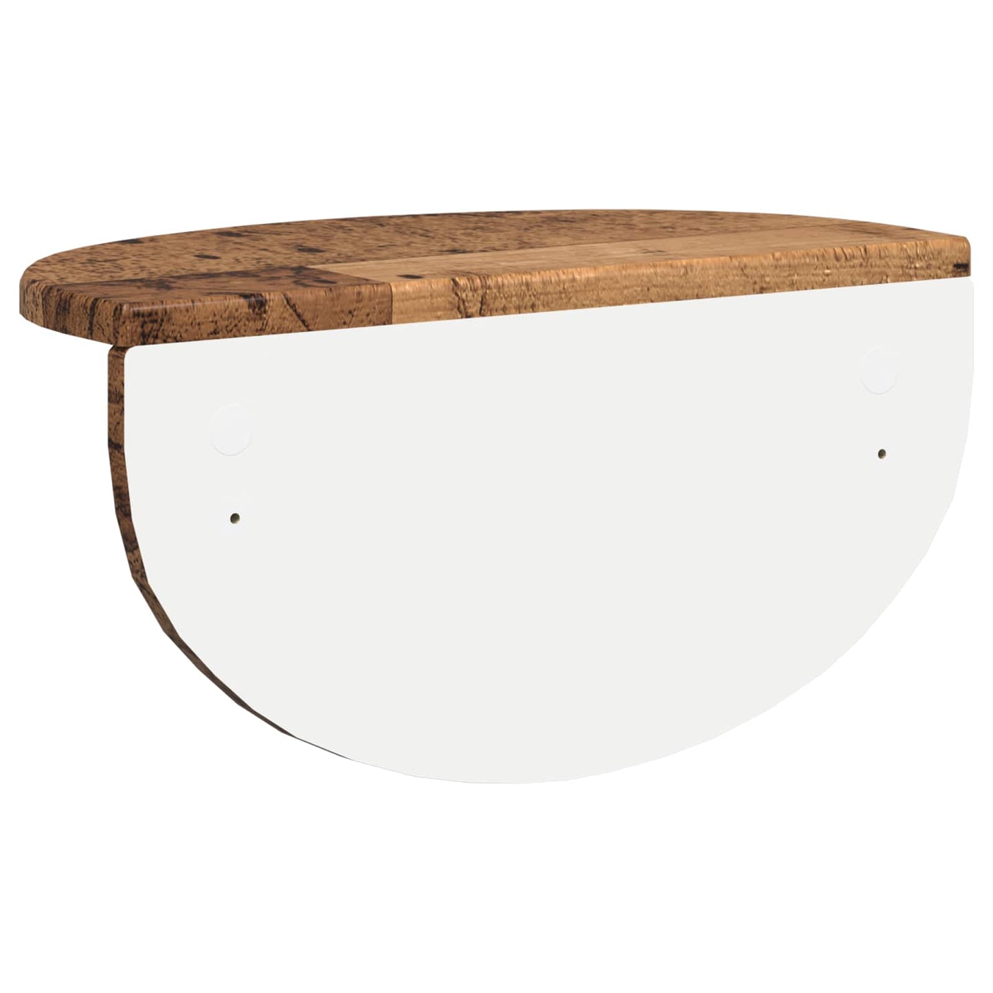 vidaXL Ράφι Τοίχου 2 pcs Παλιό ξύλο 38 x 19 x 19 εκ Επεξεργασμένο ξύλο